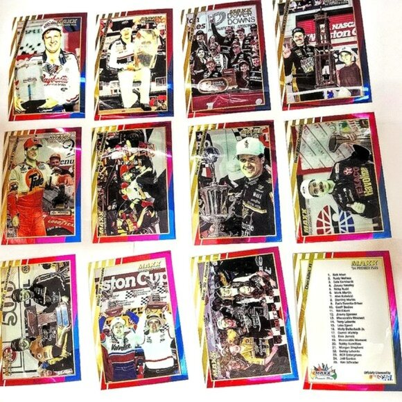 Vintage Nascar Racing Trading Cards '94 Maxx Premier Plus 70+ Card Lot 1994 - Picture 5 of 12